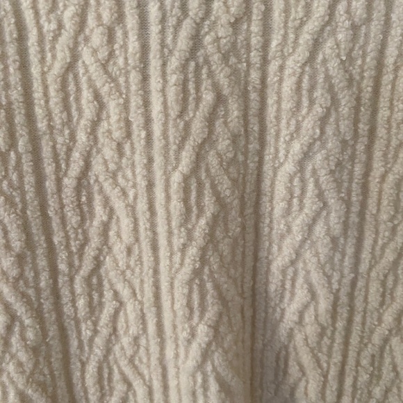 J. Crew Cable Knit Crewneck Sweatshirt Small - Picture 5 of 10